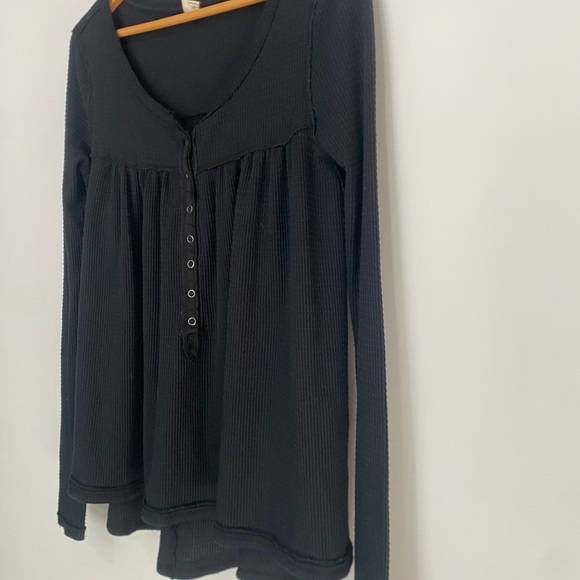 Free People XS Kai Thermal Henley Top - Picture 8 of 13